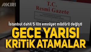 Erdoğan'dan kritik atama kararları