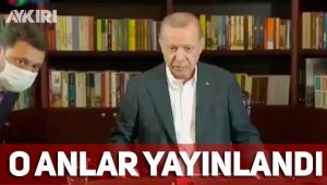 Erdoğan'ın YKS görüşmesi önceki görüntüleri dikkat çekti
