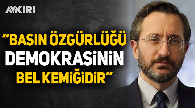 Fahrettin Altun TRT World ekibine yapılan saldırıyı kınadı