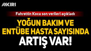 Fahrettin Koca son verileri açıkladı! Artış var