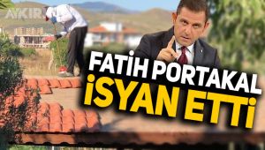 Fatih Portakal'ın kiremitleri kaçak çıktı