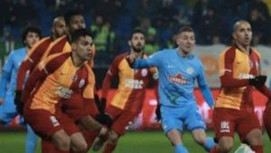 Galatasaray Rize'de tepetaklak!