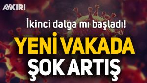 Günlük vaka sayısında artış var!