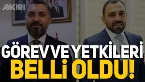 Hamza Yerlikaya ve Ebubekir Şahin'in görev ve yetkileri belli oldu