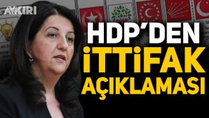 HDP'den ittifak açıklaması