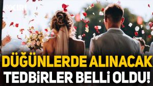 İçişleri Bakanlığından düğün genelgesi!