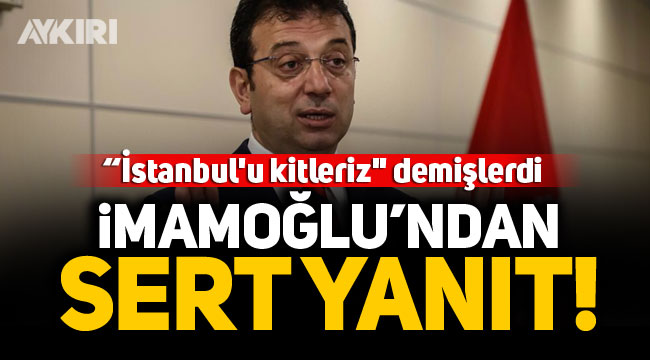 İmamoğlu: