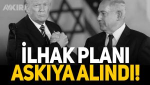 İsrail ilhak planını askıya aldı