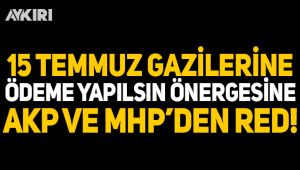 İYİ Parti'nin 'Gaziler için ödemeler yapılsın' önergesi reddedildi
