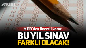 MEB'den önemli karar!
