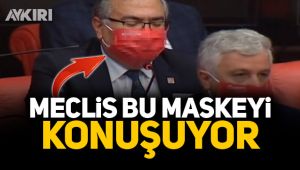 Meclis bu maskeyi konuşuyor!