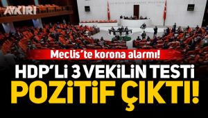 Meclis'te koronavirüs alarmı!