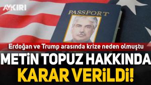 Metin Topuz'un davasında karar çıktı 