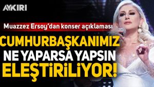 Muazzez Ersoy'dan Yeditepe Konserleri hakkında açıklama