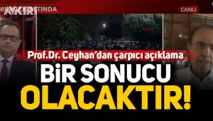 Prof. Dr. Ceyhan'dan çarpıcı açıklama: 