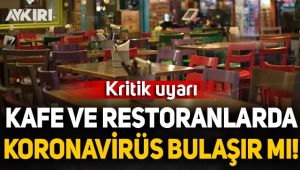 Prof. Dr. Mehmet Ceyhan'dan kafe ve restoran uyarısı!
