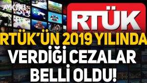 RTÜK'ün 2019 yılında verdiği cezalar açıklandı!