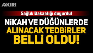 Sağlık Bakanlığı yeni tedbirleri açıkladı!