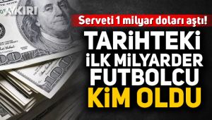 Tarihe geçti! Dünyanın ilk milyarder futbolcusu olmayı başardı...