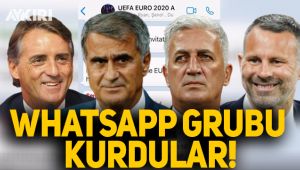 Teknik direktörler WhatsApp grubu kurdu!