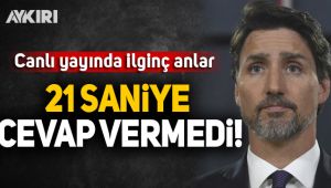 Trudeau'dan Trump sorusuna 21 saniyelik sessizlik