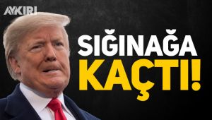 Trump, gösteriler büyüyünce sığınağa kaçtı