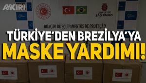 Türkiye'den Brezilya'ya maske yardımı