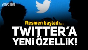 Twitter'a yeni özellik!