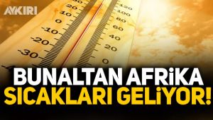 Uzmanlar uyardı: Afrika sıcakları geliyor!