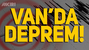 Van'da 5.4 şiddetinde deprem
