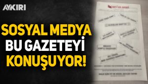 Yerel gazeteden siyasilere mesaj!