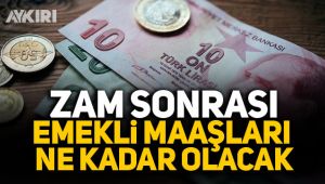 Zam sonrası hangi emekli ne kadar maaş alacak? 