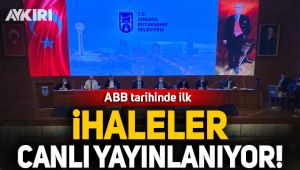 ABB'de ihaleler canlı yayınlanıyor!