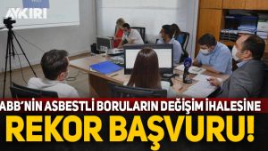 ABB'nin asbestli boruların değişim ihalesine rekor başvuru