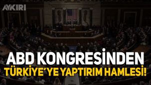 ABD kongresinde Türkiye'ye yaptırım teklifi