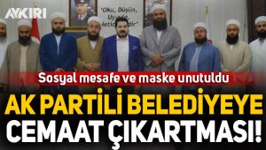 AK Partili Ağrı Belediyesine Cemaat ziyareti