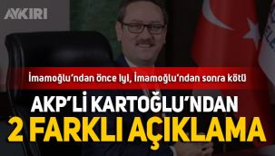 AKP'li Yasin Kartoğlu'ndan çelişkili açıklamalar