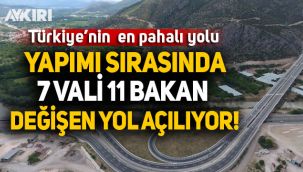 Amasya Çevre Yolu bugün açılacak!