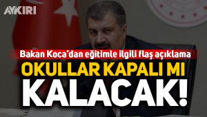 Bakan Koca'dan flaş eğitim açıklaması!