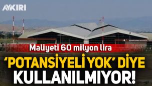 Balıkesir'in ikinci havalimanı 'potansiyeli yok' diye kullanılmıyor