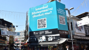Beşiktaş Belediyesi'nden 'İstanbul Sözleşmesi' için örnek davranış
