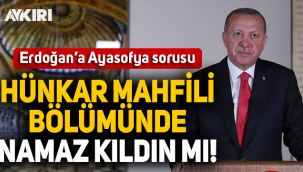 CHP'li Tanal'dan Erdoğan'a Ayasofya sorusu!
