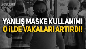 Diyarbakır'da yanlış maske kullanımı vakaları artırdı
