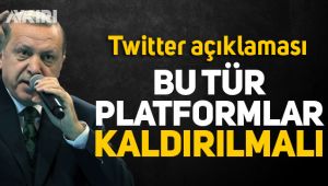 Erdoğan'ın hedefinde Twitter ve Youtube var, sansür mü geliyor!