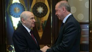Erdoğan ve Bahçeli Ayasofya'da