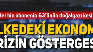 Faturasını ödeyemeyen 'her bin abonenin 63'ünün' doğalgazı kesildi