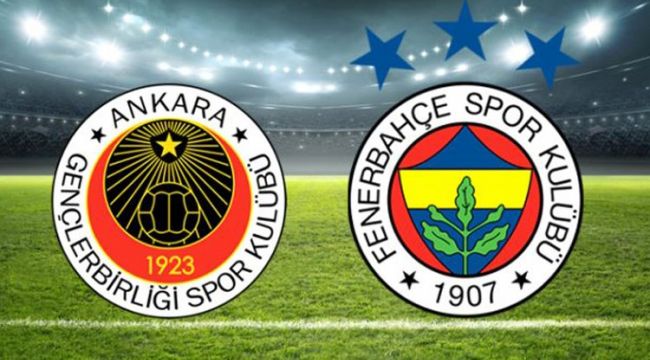 Fenerbahçe - Gençlerbirliği muhtemel 11'ler