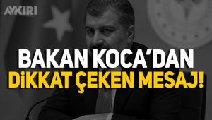 Güncel koronavirüs rakamları açıklandı