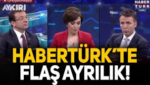Habertürk'te flaş ayrılık!