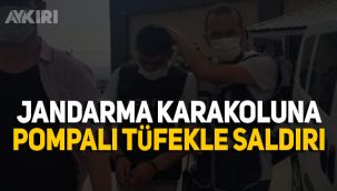 Jandarma Karakoluna pompalı tüfekle saldırı